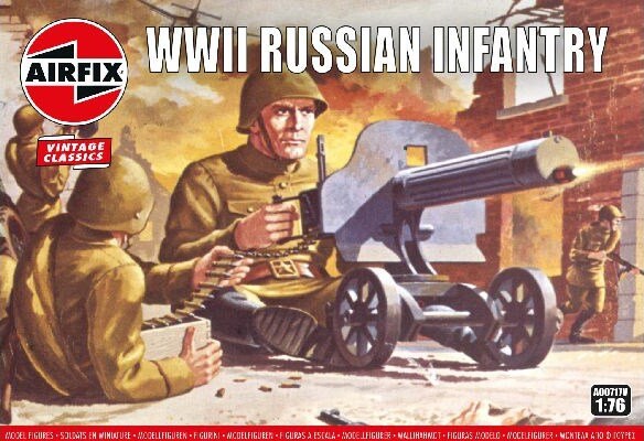 Se Airfix - Wwii Russian Infantry - Vintage Classics - 1:76 - A00717v hos Gucca.dk