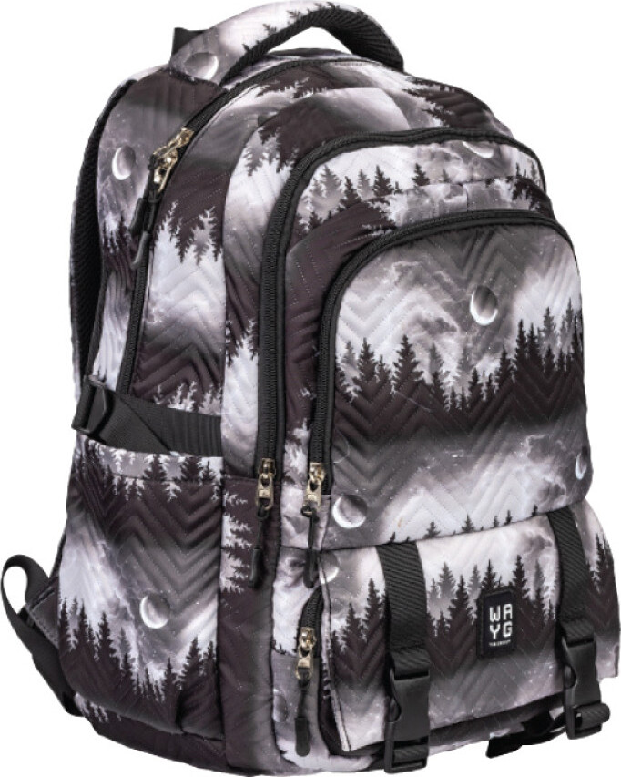 Centrum - Sort Rygsæk Teenager - 44x30x14 Cm