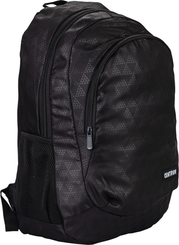 Centrum - Sort Rygsæk Teenager - 47x31x15 Cm