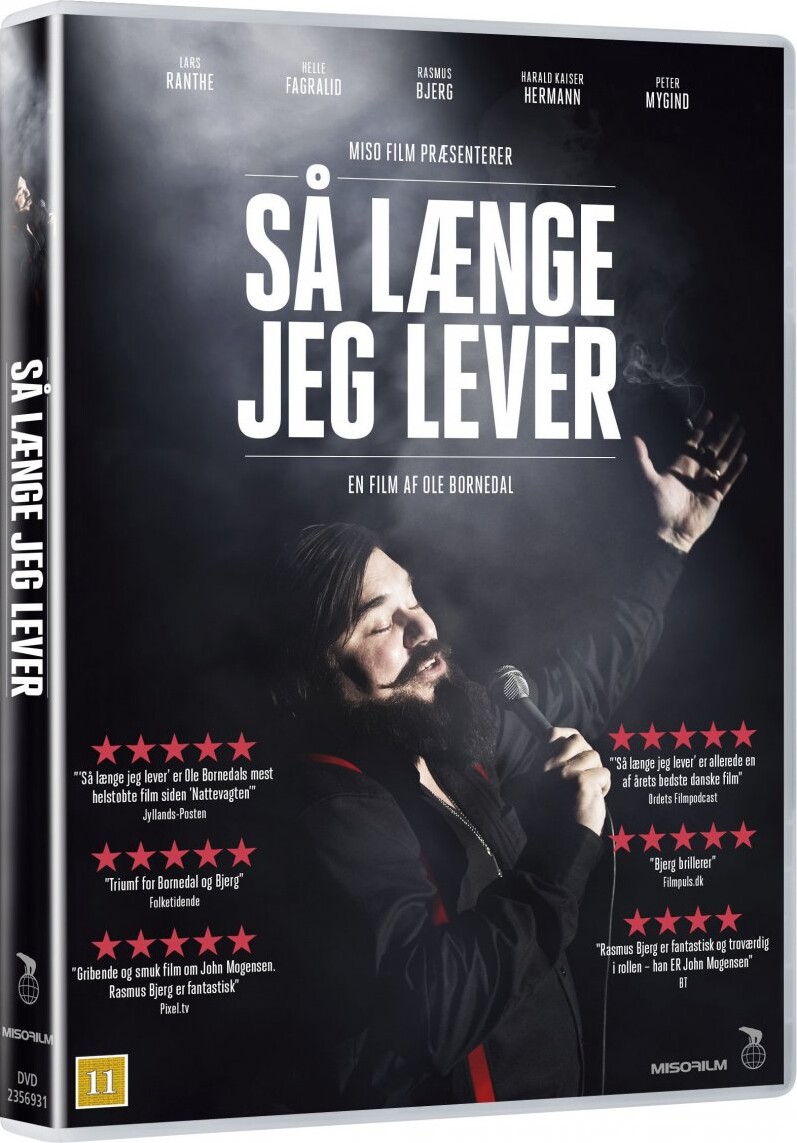 Så Længe Jeg Lever - Filmen Om John Mogensen - DVD - Film