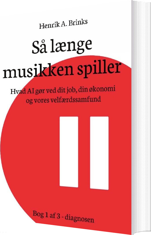 Så Længe Musikken Spiller - Henrik A. Brinks - Bog