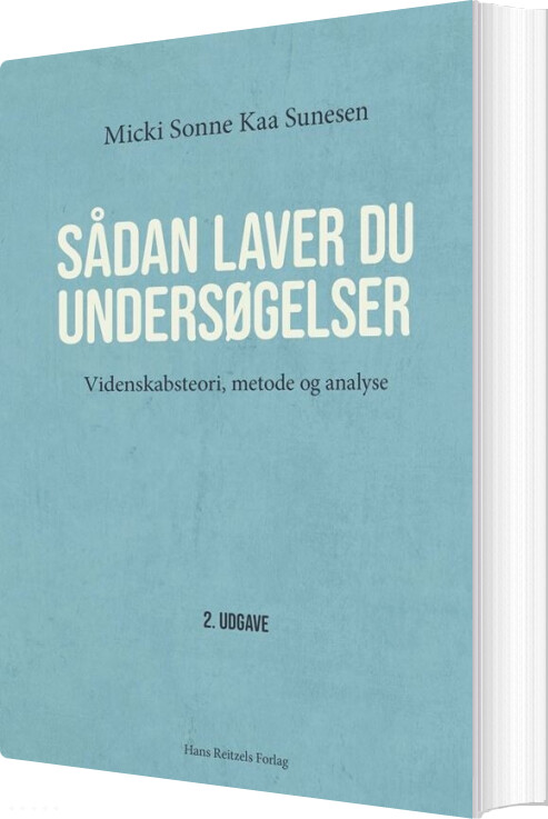 Sådan Laver Du Undersøgelser - Micki Sunesen - Bog