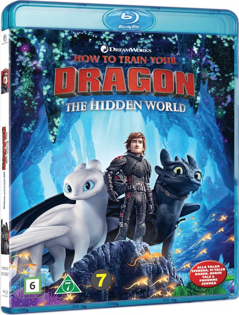 Sådan Træner Du Din Drage 3 / How To Train Your Dragon 3 - The Hidden World Blu-Ray Film → Køb billigt her