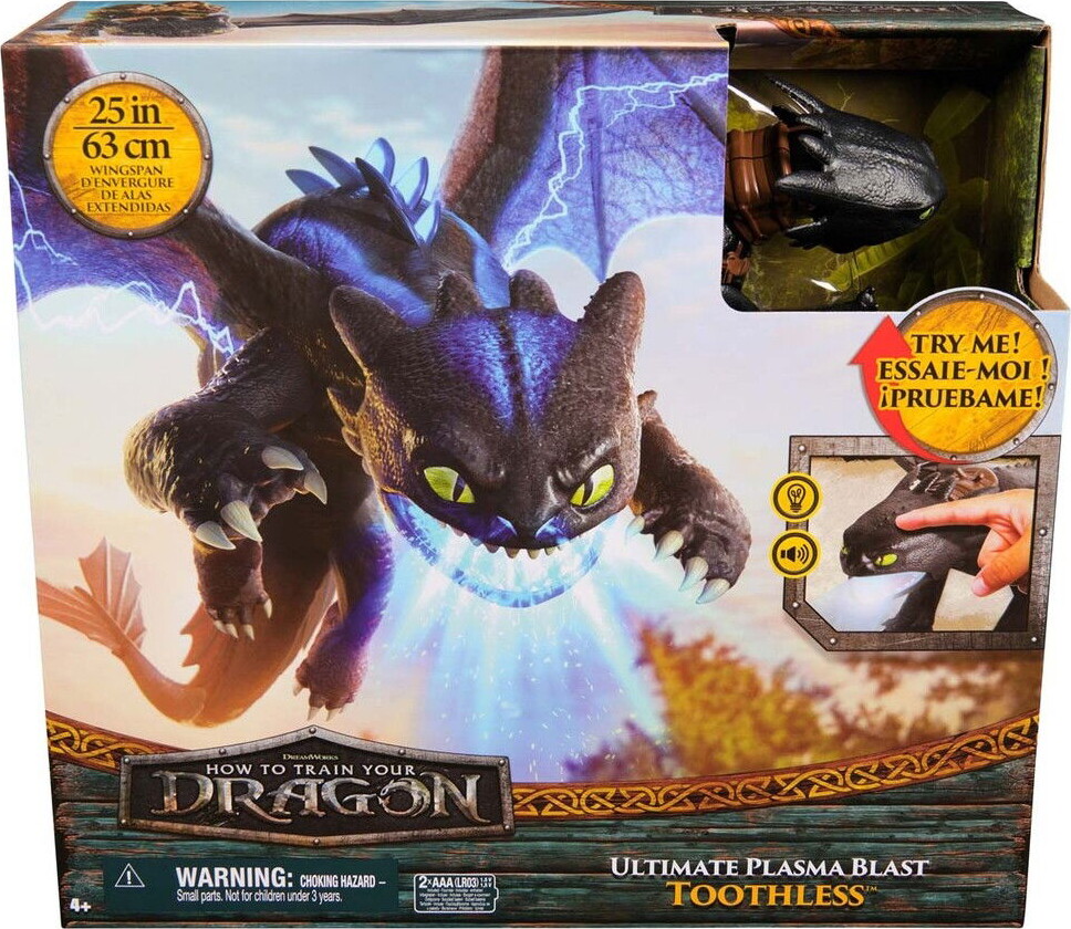 Sådan Træner Du Din Drage Plasma Blast Nightfury