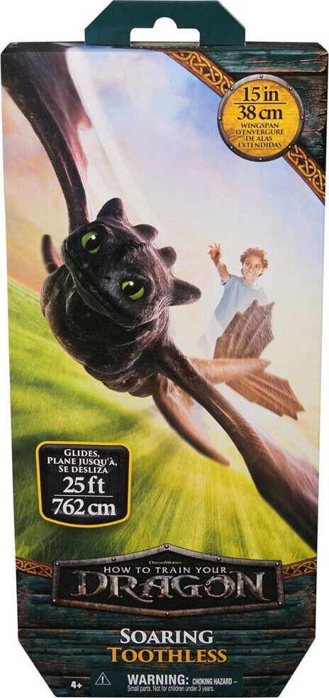 How To Train Your Dragon - Soaring Toothless Drage Figur