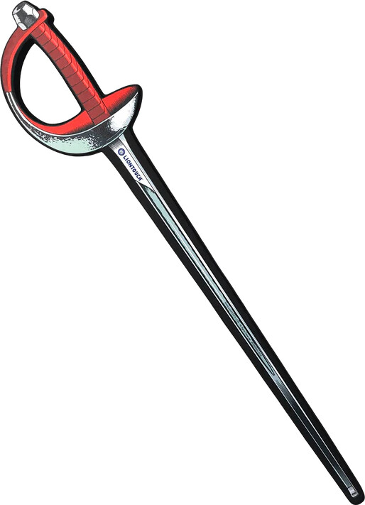 Liontouch - Sabel Legetøj I Skum Til Børn - Rød