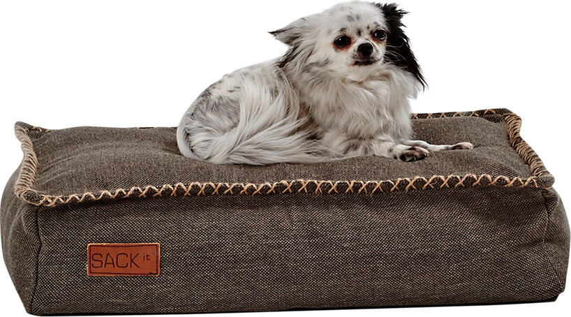 Sackit - Hundeseng Small - 59x40x15 Cm - Cobana Brun