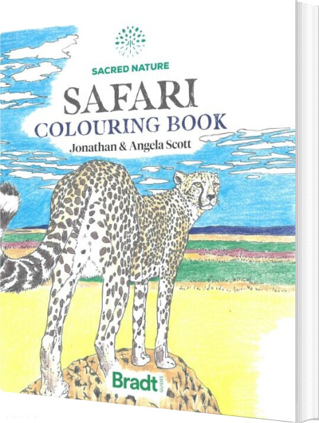 Billede af Sacred Nature Safari Colouring Book - Jonathan Scott - English Book