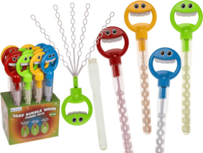 Sæbebobler - Laver 40 Bobler - Funny Face - Overraskelsesfarve