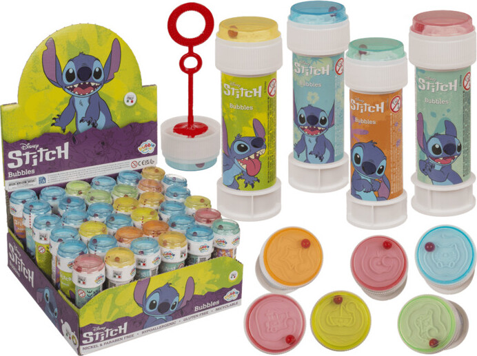 Lilo & Stitch - Sæbebobler Med Spil Til Børn - Disney