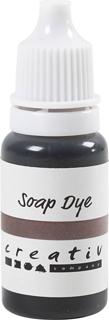 Sæbefarve - Olivenbrun - 10 Ml