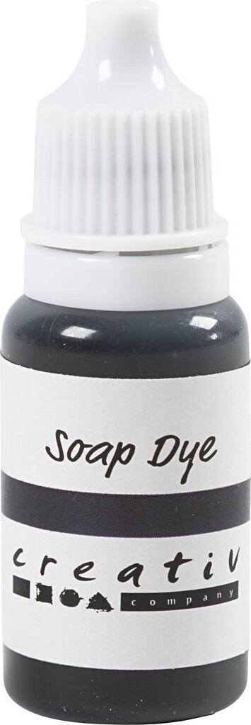 Sæbefarve - Sort - 10 Ml