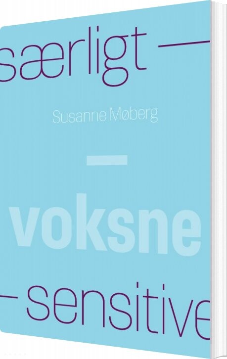 Billede af Særligt Sensitive - Voksne - Susanne Møberg - Bog