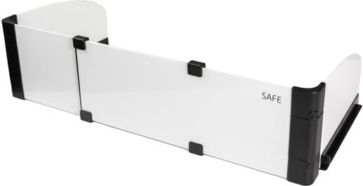 Safe & Care Co. - Selvklæbende Komfurafskærmning Sc547 - Hvid/sort - 55-65 Cm