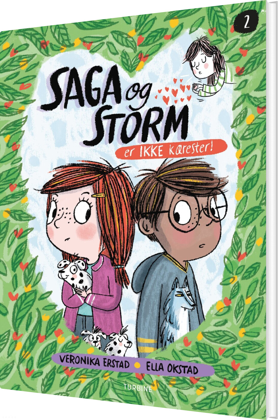 Saga Og Storm Er Ikke Kærester - Veronika Erstad - Bog