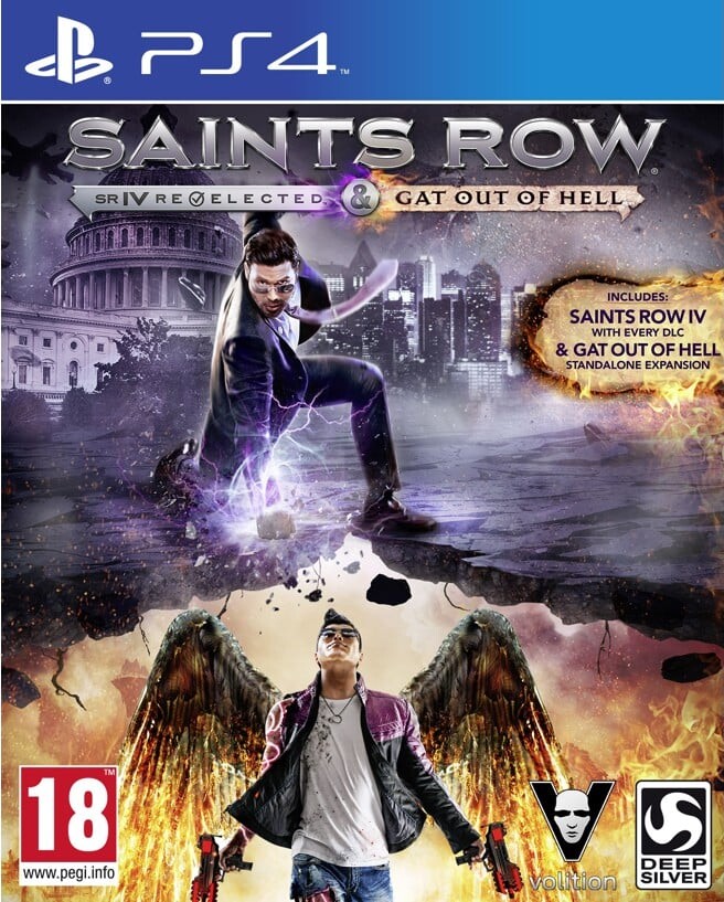 Saints Row Iv Re-elected: Gat Out Of Hell - PS4