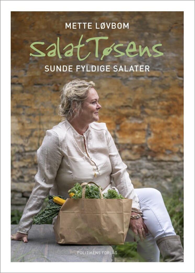 Salattøsens Sunde Fyldige Salater - Mette Løvbom - Bog