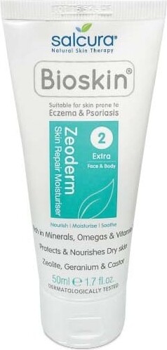 Salcura - Bioskin Zeoderm Skin Repair Moisturiser 50 Ml - Dagcreme