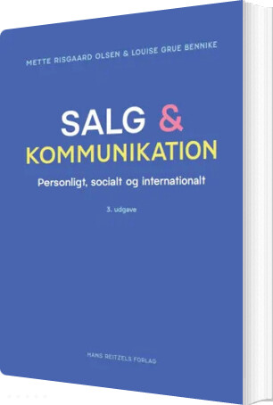 Salg Og Kommunikation - Mette Risgaard Olsen - Bog