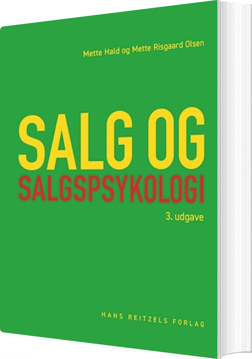 Billede af Salg Og Salgspsykologi - Mette Hald - Bog