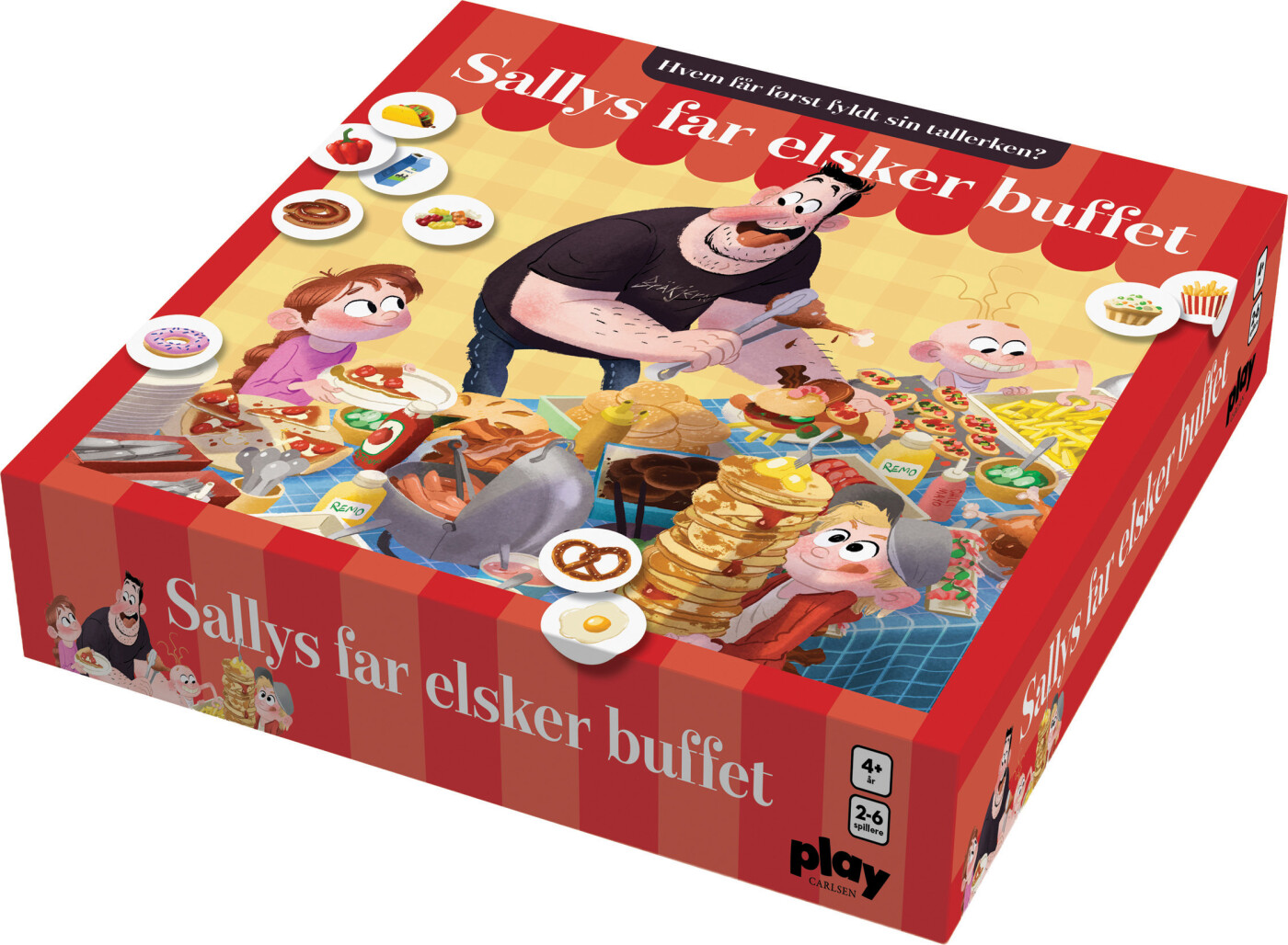Sallys Far Elsker Buffet - Brætspil