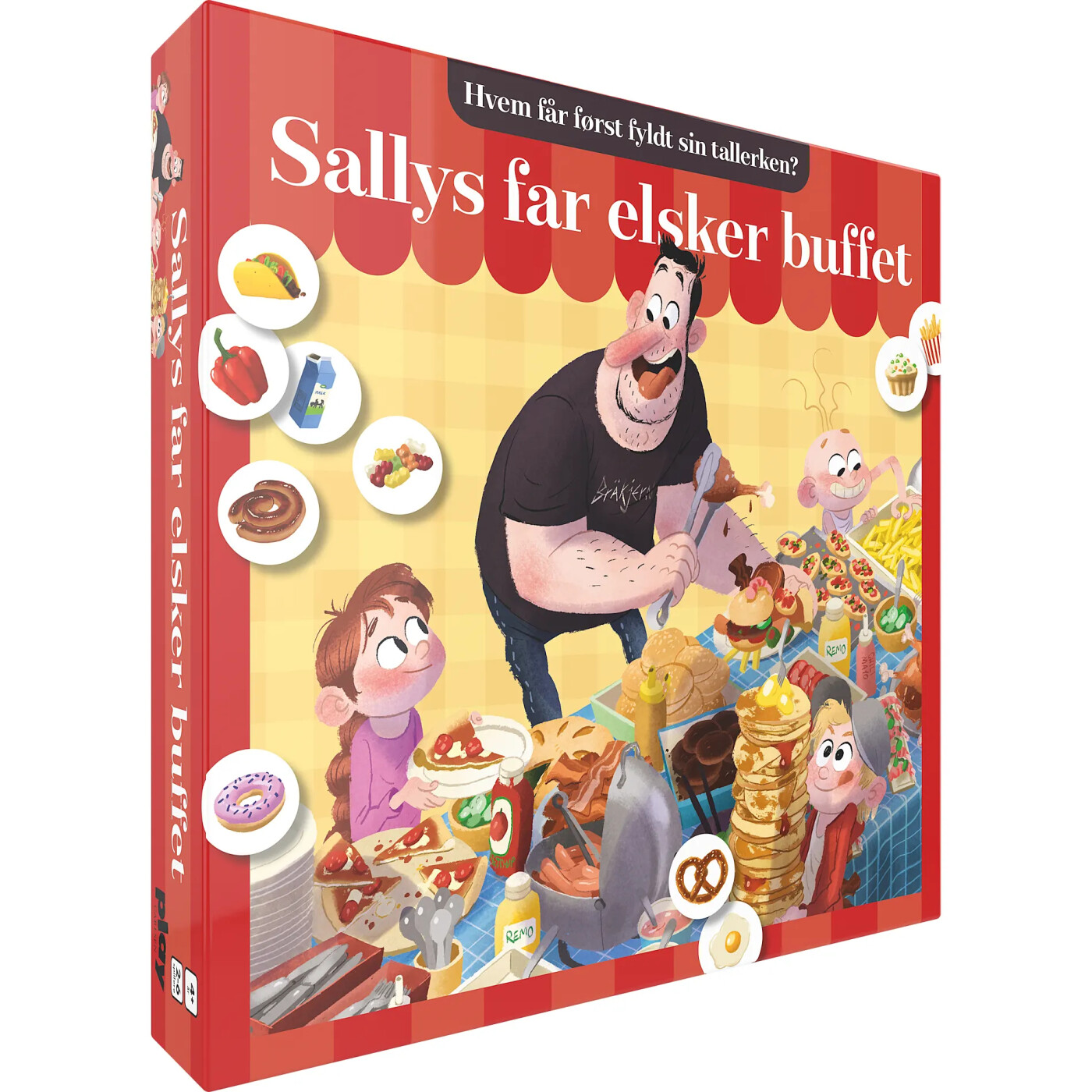 Carlsen Sally’s Dad Loves the Buffet brætspil fra 5 år