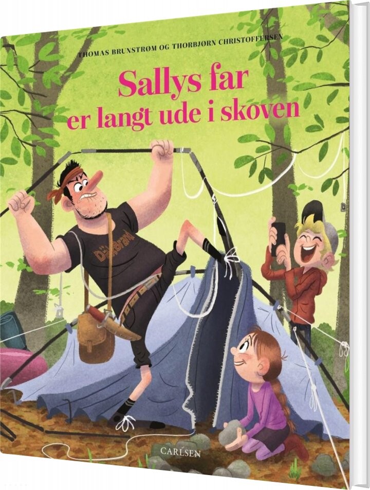 Billede af Sallys Far Er Langt Ude I Skoven - Thomas Brunstrøm - Bog hos Gucca.dk