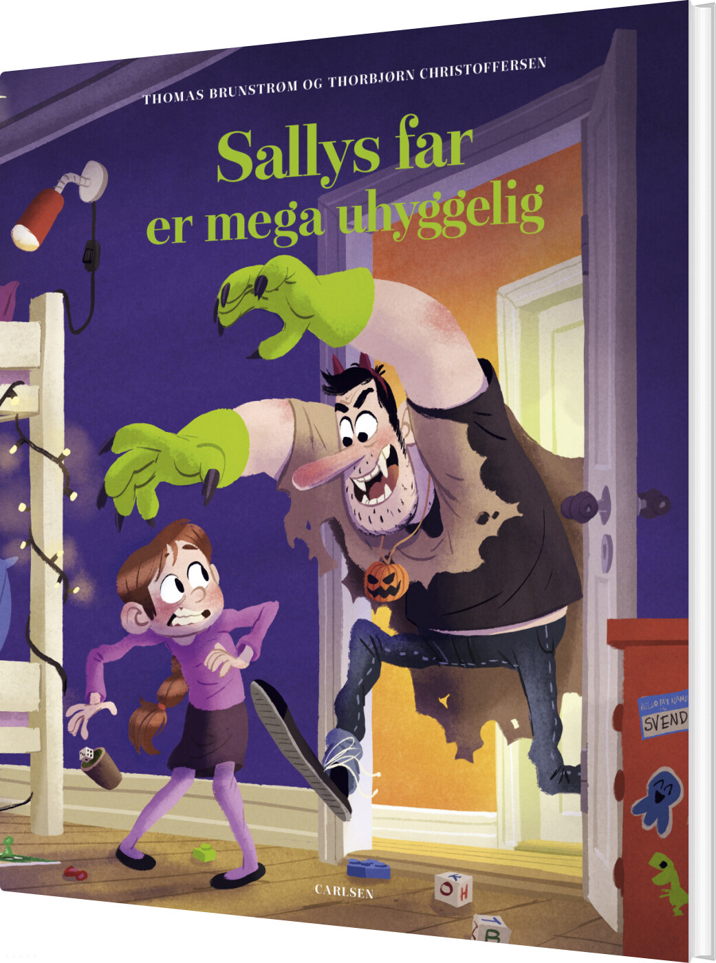 Sallys Far Er Megauhyggelig - Thomas Brunstrøm - Bog