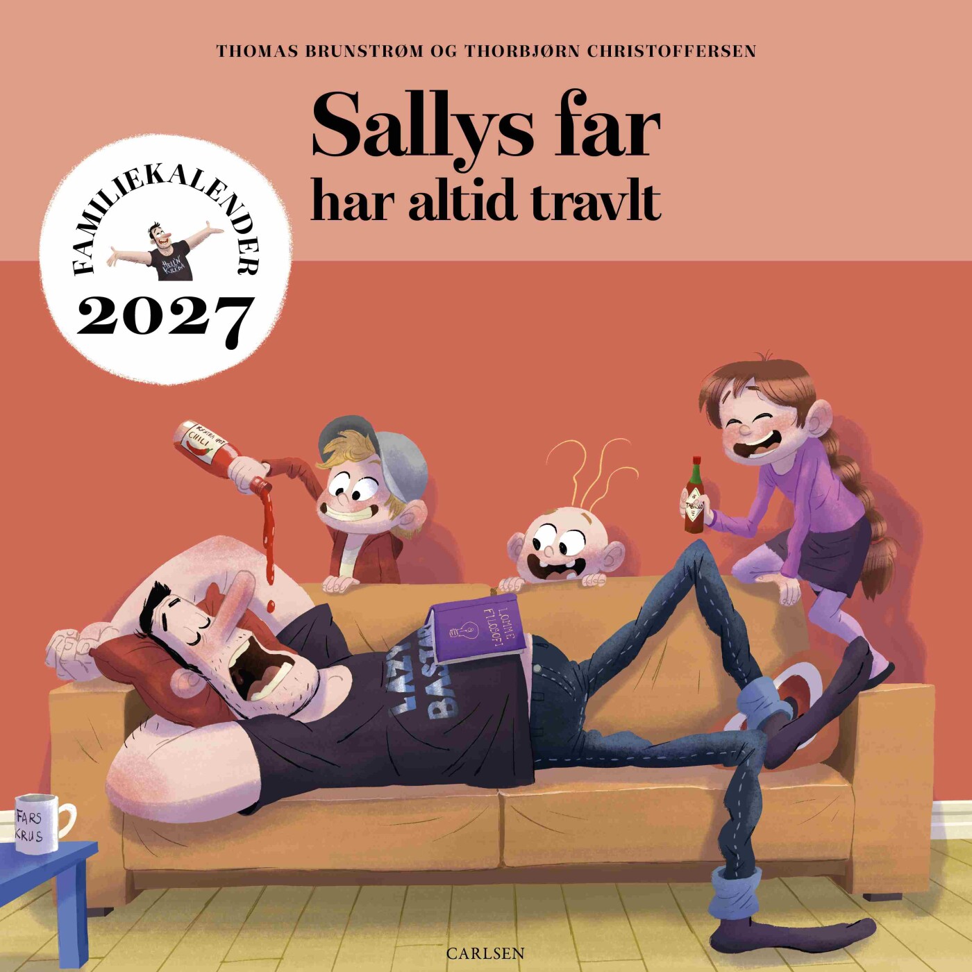 Sallys Far Har Altid Travlt - Familiekalender 2027
