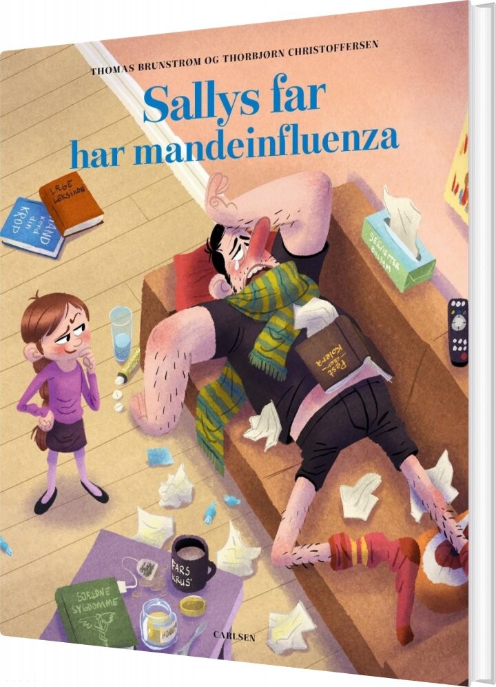 Billede af Sallys Far Har Mandeinfluenza - Thorbjørn Christoffersen - Bog hos Gucca.dk
