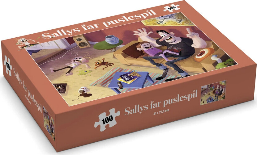 Sallys Far Puslespil, 100 Brikker