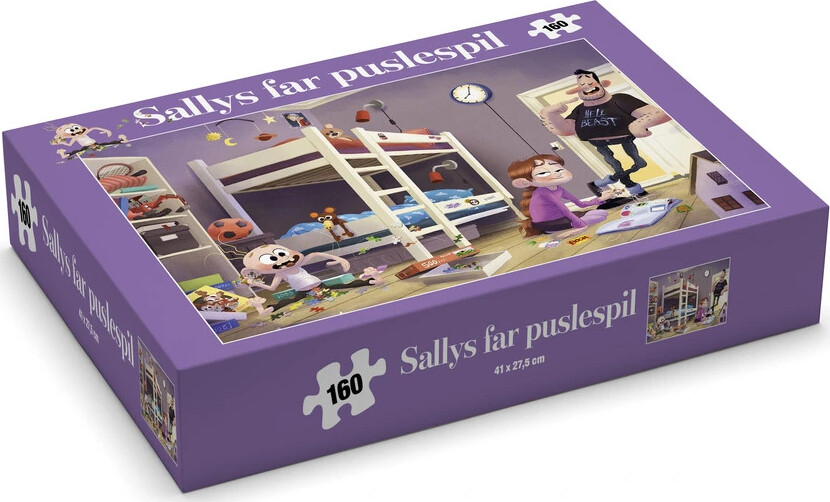Sallys Far Puslespil, 160 Brikker