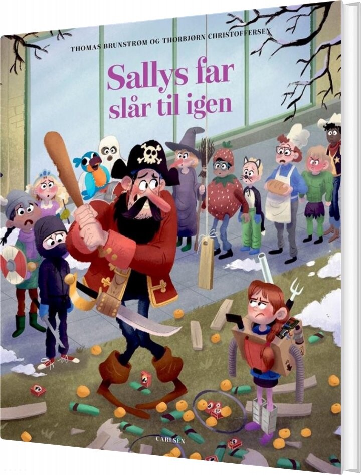 Billede af Sallys Far Slår Til Igen - Thomas Brunstrøm - Bog hos Gucca.dk