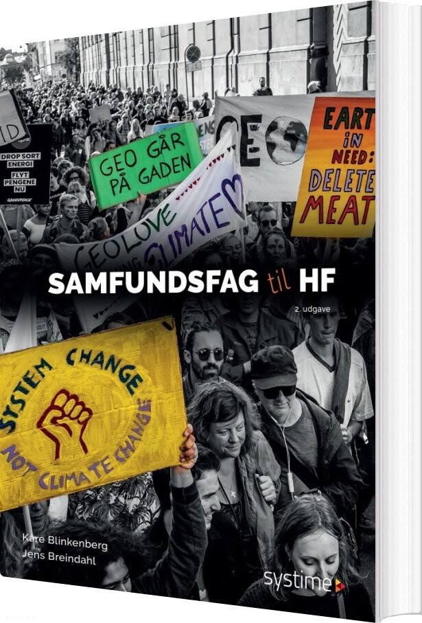Billede af Samfundsfag Til Hf - Kåre Blinkenberg - Bog