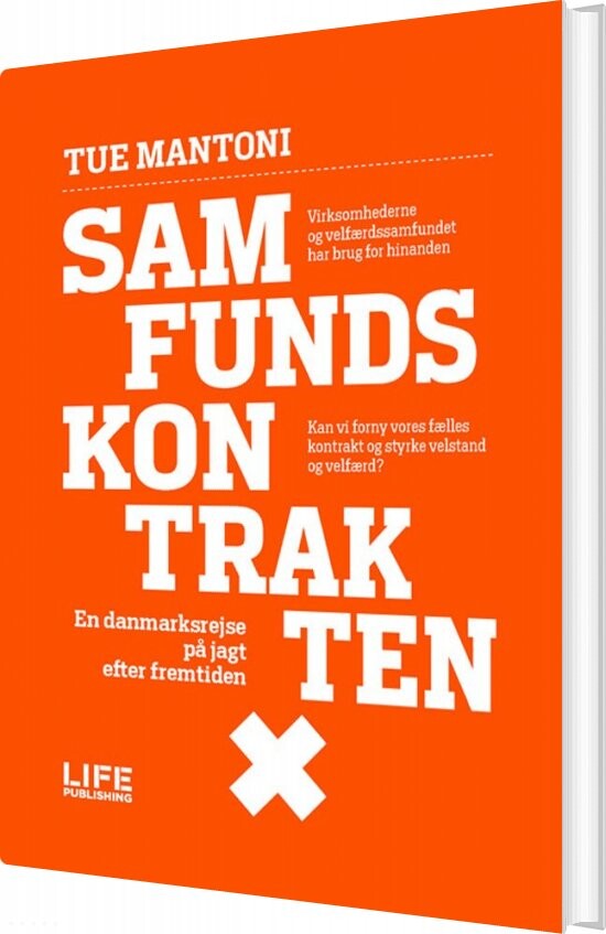 Samfundskontrakten - Tue Mantoni - Bog