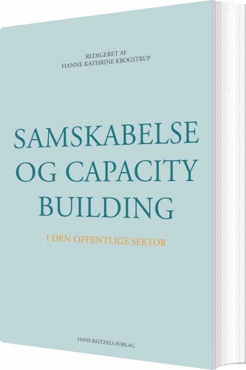 Billede af Samskabelse Og Capacity Building I Den Offentlige Sektor - Nikolaj Stegeager - Bog
