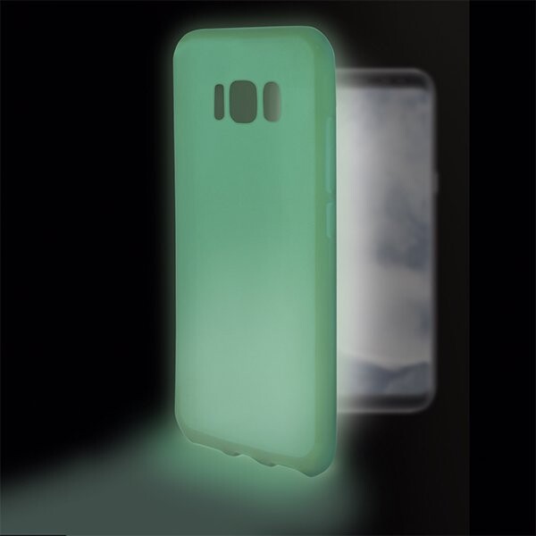 Samsung Galaxy S8 - Cover Selvlysende Grøn