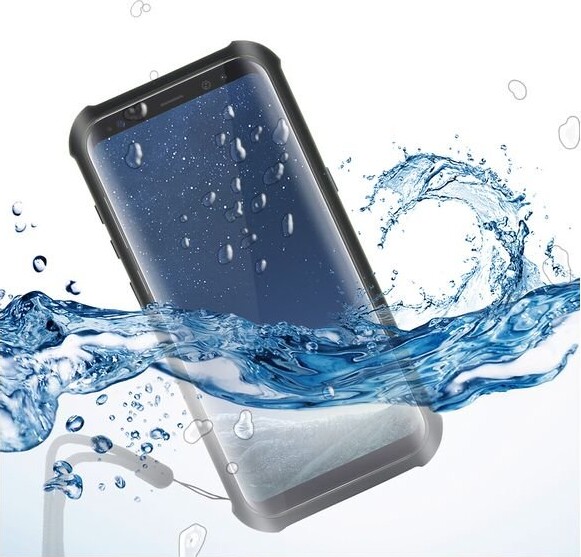 Samsung Galaxy S8+ - Vandtæt Cover Gennemsigtig