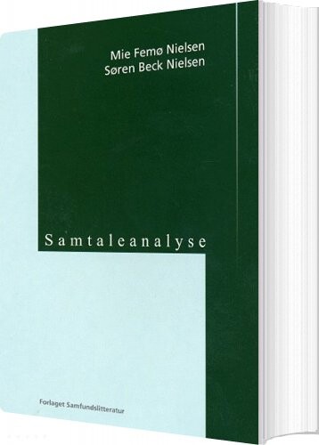 Billede af Samtaleanalyse - Mie Femø Nielsen - Bog