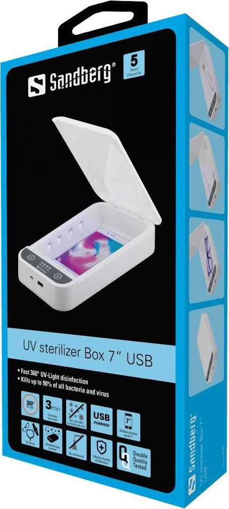 Billede af Sandberg - Uv Sterilizer Box 7'' Usb hos Gucca.dk