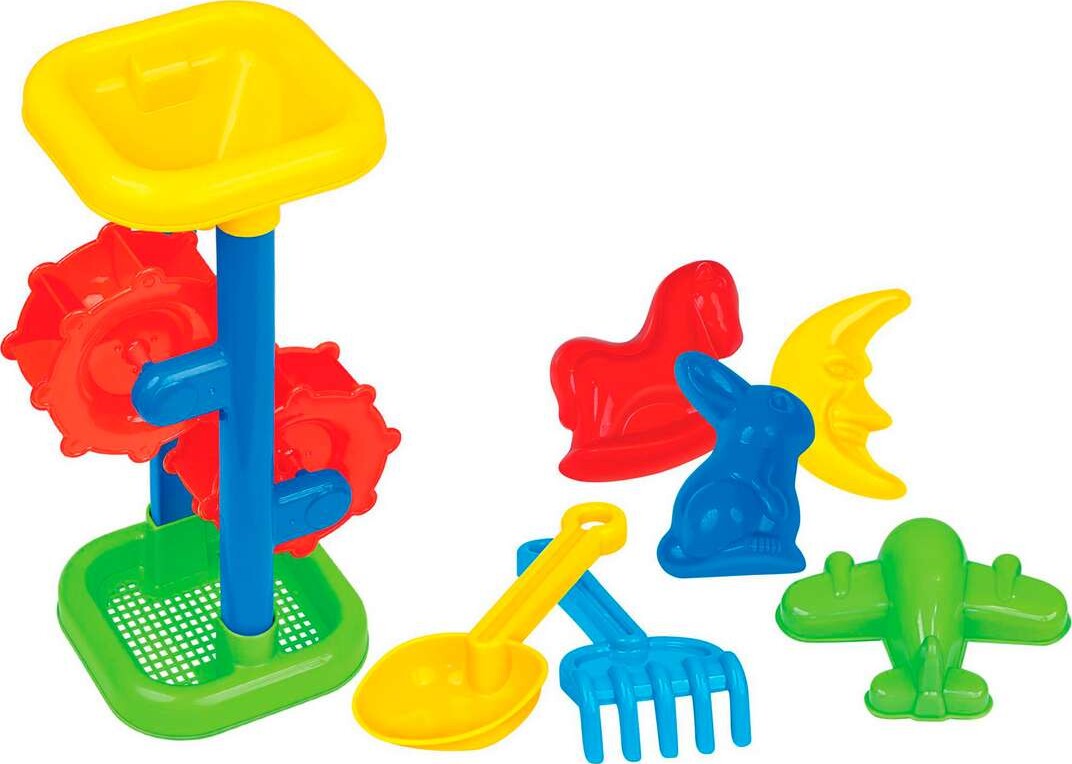 Cavallino Toys Cavallino Beach Set with Sand and Water Mill