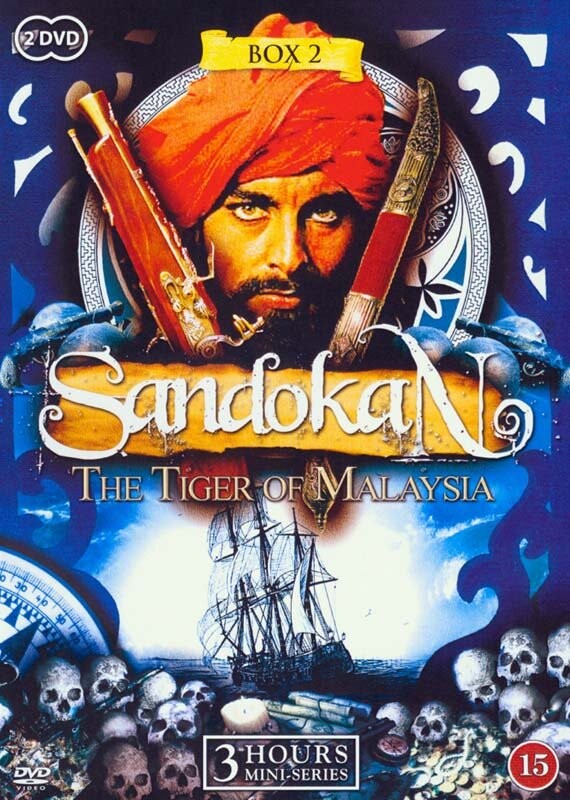 Sandokan - Tigeren Fra Malaysia - Boks 2 - DVD - Tv-serie