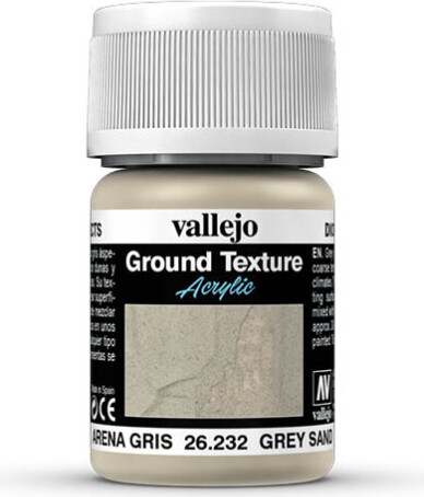 Vallejo - Ground Texture - Grey Sand - 30 Ml - 26232