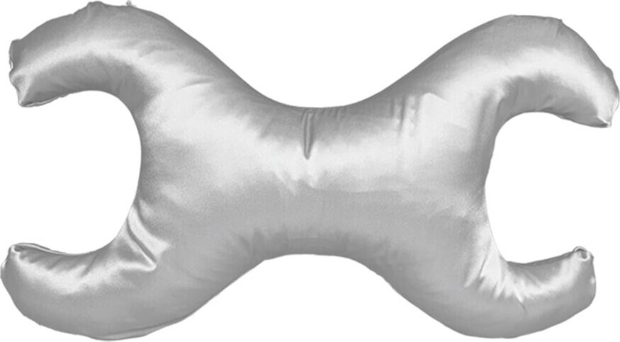 Save My Face La Petite Lille Pude M. 100% Silkebetræk Silver (1 stk)