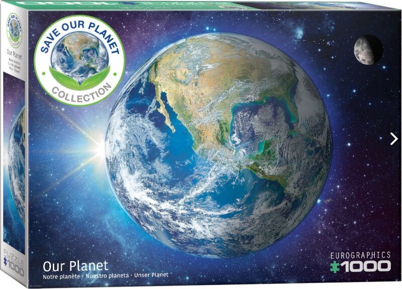 Billede af Puslespil Med 1000 Brikker - Planeten Jorden