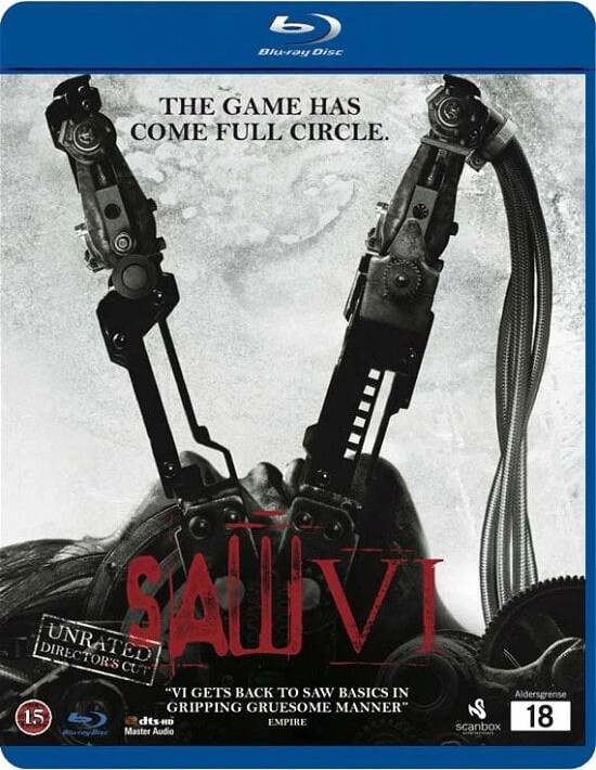 Saw 6 - Unrated Directors Cut - Blu-Ray