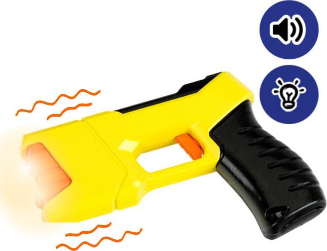 S W A T Strøm Pistol Med Vibration Og Lys - Legetøj