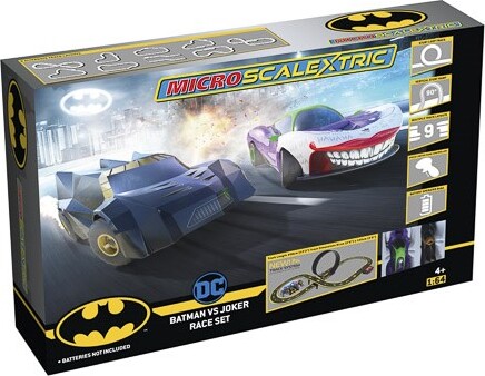Micro Scalextric - Racerbane Med Loop - Batman Vs Joker