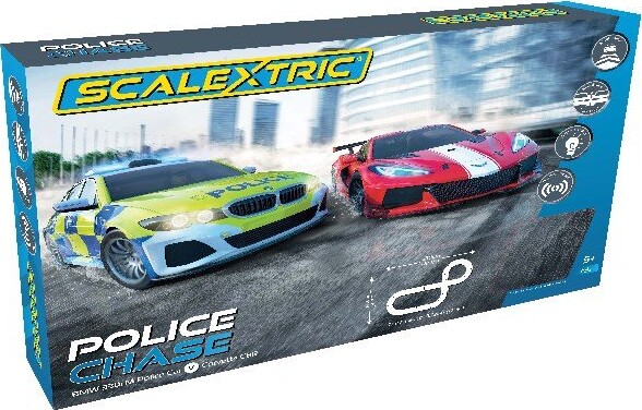 Billede af Scalextric Racerbane - Police Chase Sæt - C1433p