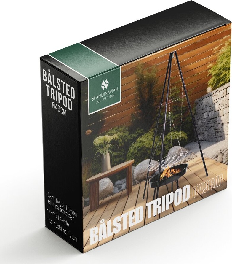 Scandinavian Collection - Tripod Bålsted - ø 49 Cm